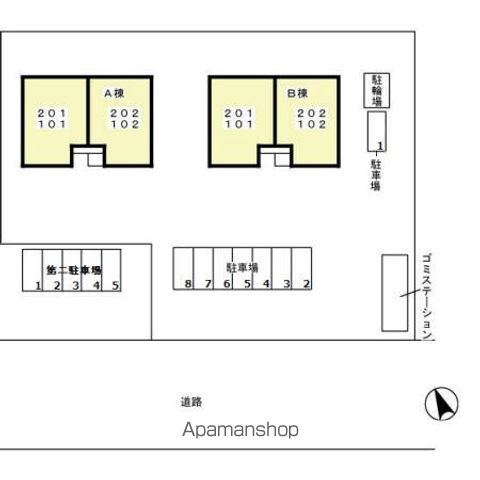 ミニコスモ　ＡＢ A101 ｜ 千葉県千葉市緑区おゆみ野５丁目2-17（賃貸アパート1LDK・1階・42.06㎡） その17