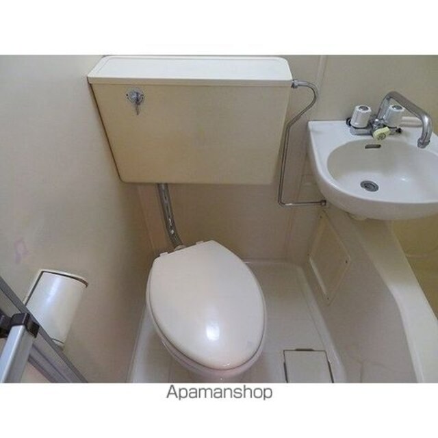 東京都世田谷区千歳台１丁目[1K/18.6m2]のトイレ