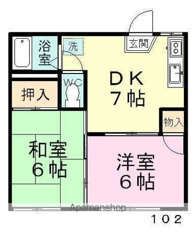 オーク・パレスの間取り写真