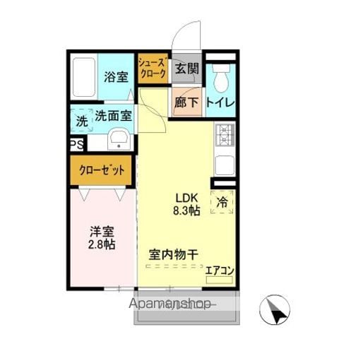 プレシャス上大島 Iの間取り写真