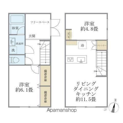 フォルモントの間取り写真