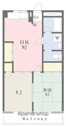 Ｒ３マンション[2DK/45.36m2]の内装8
