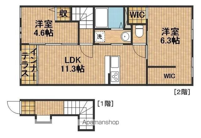 エーリオAの間取り写真