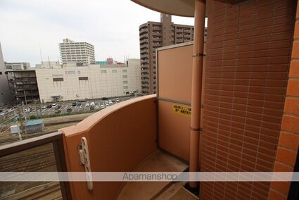 アルデール柳川[2K/31.5m2]のバルコニー