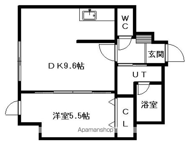 パークヒルズ北円山の間取り写真