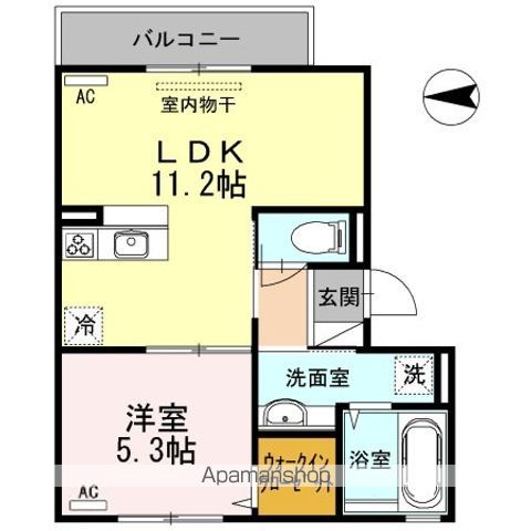 サフィールKの間取り写真