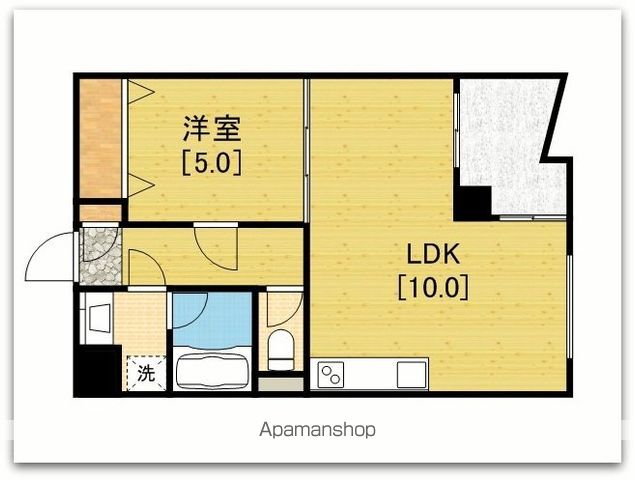 フェルザ今宮戎Krehl難波南の間取り写真