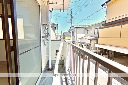 高知県高知市薊野西町２丁目[1R/18.08m2]のバルコニー