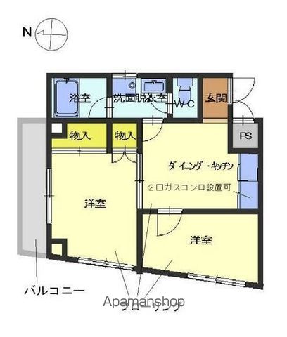 霜島ビルの間取り