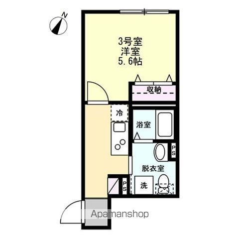 ベイルームグラシア海老名の間取り写真