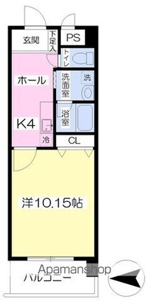 フォルテ姫原[1K/34.3m2]の内装5