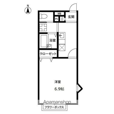 アムール Y Sの間取り写真