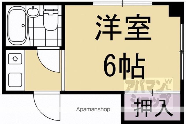 禅昌院町ハイツの間取り写真