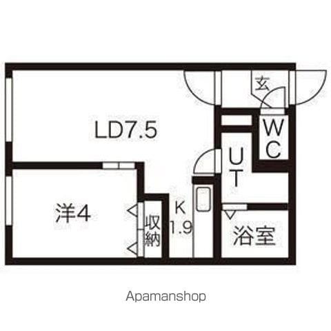 ブリランテ中島公園の間取り写真