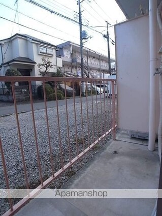 ハイライズ田中[1K/17.41m2]のバルコニー