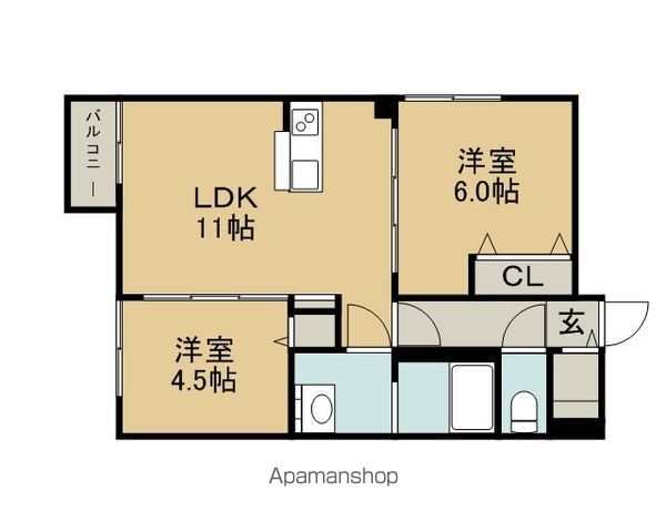 NOON栄通の間取り写真
