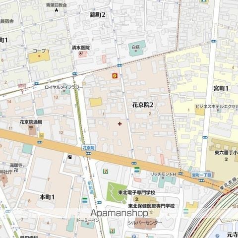ウルス花京院Bの周辺写真