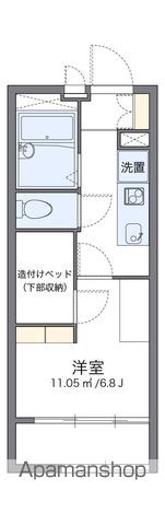レオパレスアルファヒルズIIの間取り写真