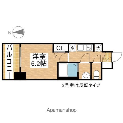 プレサンス鶴舞駅前レジスの間取り写真