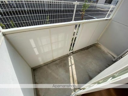 裕ハイツ　Ⅱ[2LDK/55.58m2]のバルコニー