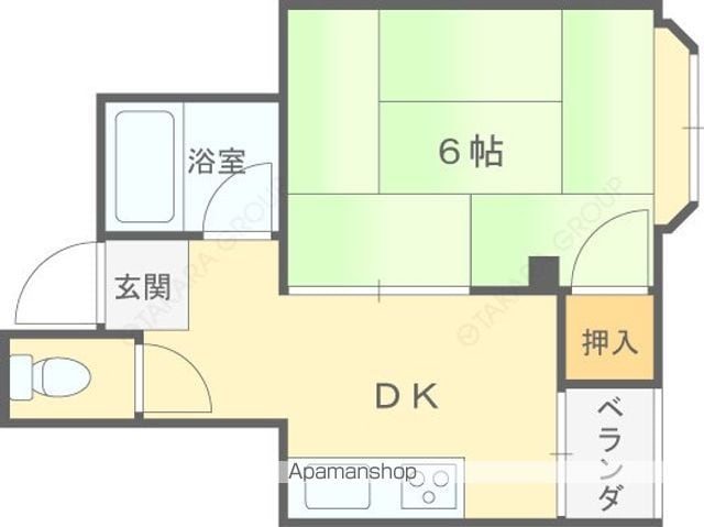 羊燈館メゾン香里園緑町の間取り写真