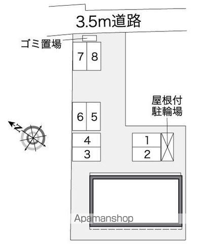 レオパレスフォレ 105 ｜ 千葉県野田市中根116-3（賃貸アパート1K・1階・23.61㎡） その14