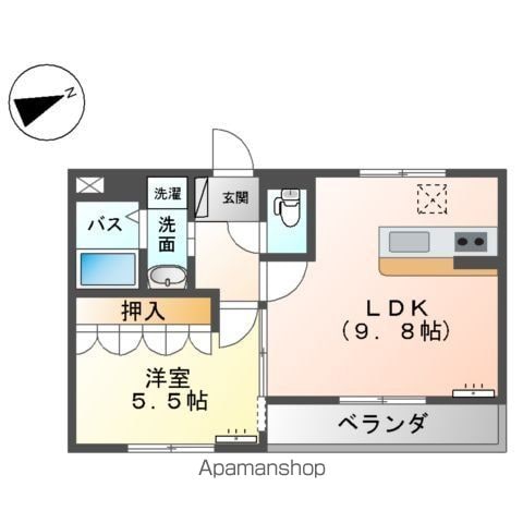 ベルソルトの間取り写真