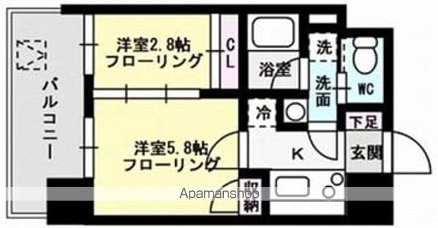 レジデンシャルヒルズデュオプレイスの間取り写真