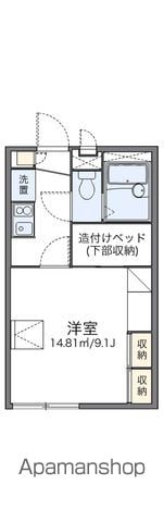 レオパレス花咲の間取り写真