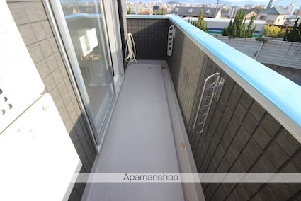 プレジャーコーポ三宅[1R/19.8m2]のバルコニー