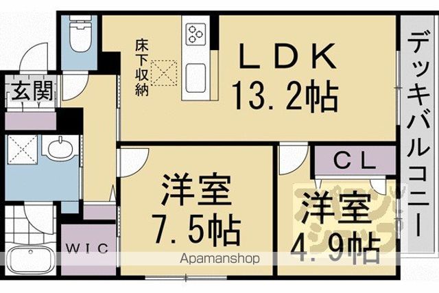 シャーメゾンシンの間取り写真