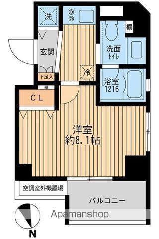 クリオ戸越銀座壱番館の間取り写真