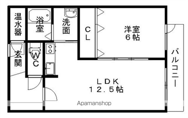 帯広市 3階建 築20年の間取り写真