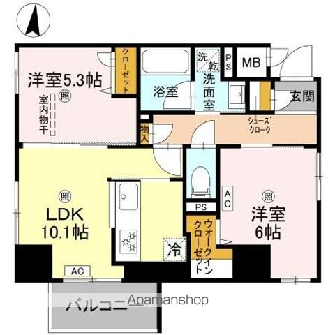 ダイワシティー新大阪の間取り写真