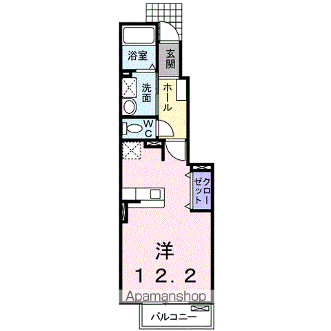 【エバーオン矢作の間取り】