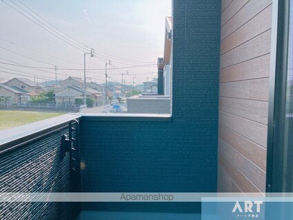 フォレクスレリア鴨川Ｃ棟[4LDK/85.91m2]のバルコニー