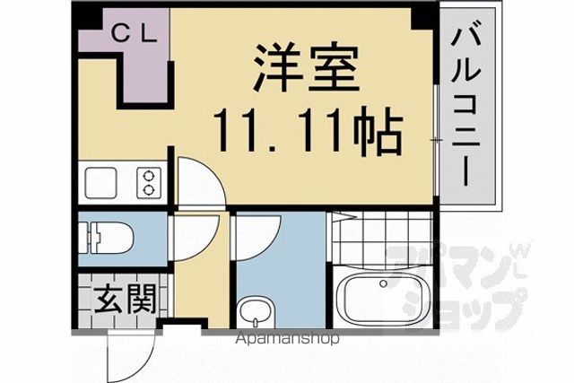 ボヌール竹田の間取り写真