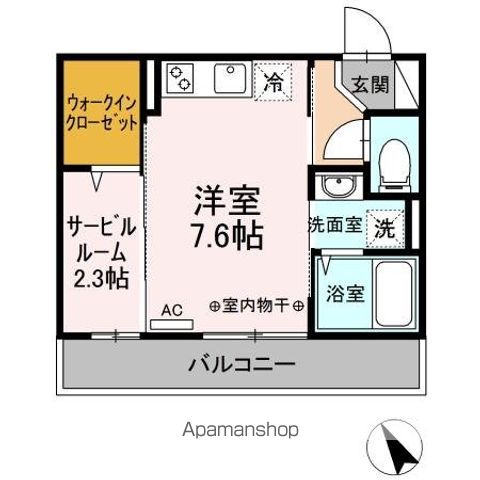 アルセ二俣川・ヒラソル二俣川 ヒラソル二俣川の間取り写真