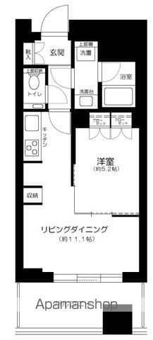 WORLD TOWER RESIDENCEの間取り写真