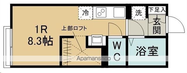 アスコット原町Aの間取り写真