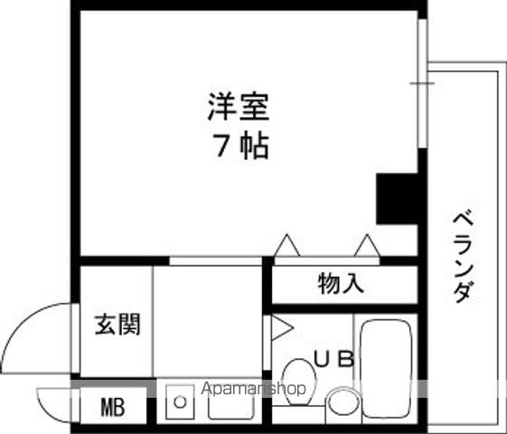 シェルプール弐番館の間取り写真