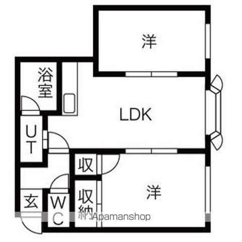 メゾンドヒル33の間取り写真