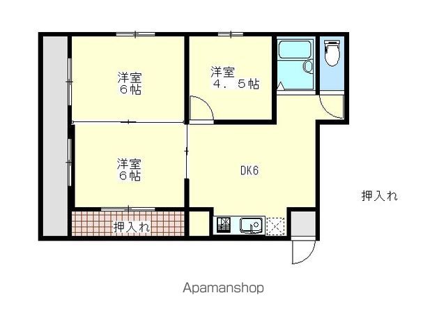 紫原パークマンションの間取り写真