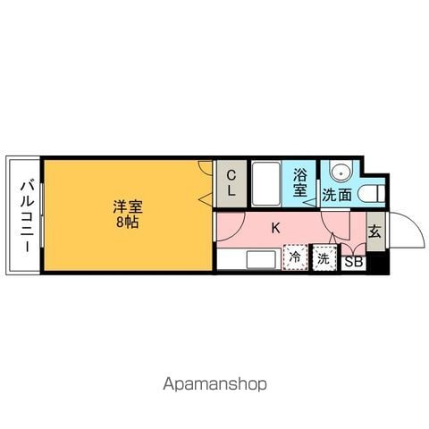 エンクレスト天神IIIの間取り写真