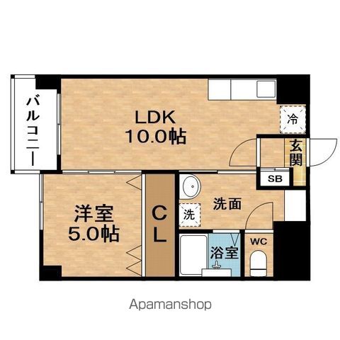 朝日プラザ梅田東IIの間取り写真