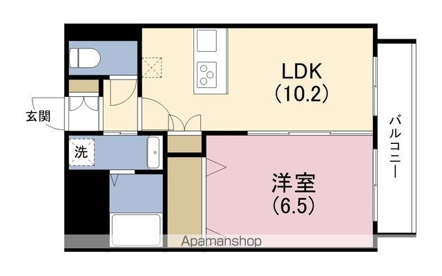 レシェンテ西梅田の間取り写真