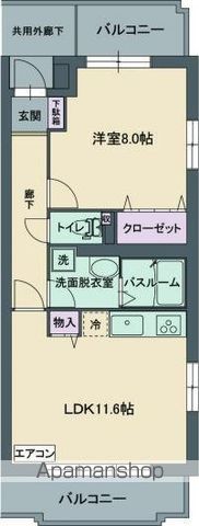 グリーングラスNの間取り写真