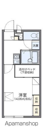 【レオパレスゴールドⅡの間取り】