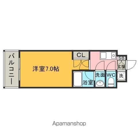 【ＣＡＳＡ　ＤＩ　ＴＡＩＳＨＯＫＡＮ　ＩＬ　ＭＡＲＥの間取り】