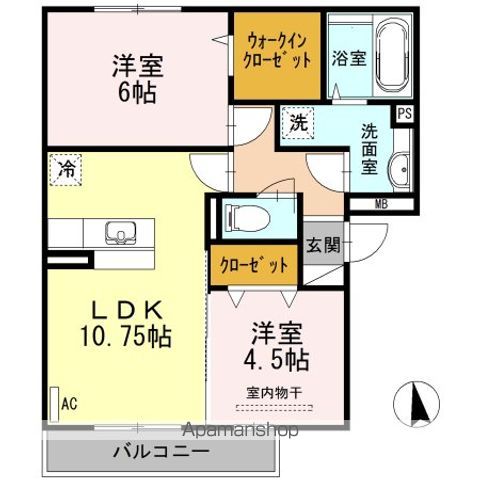 グラース千田の間取り写真